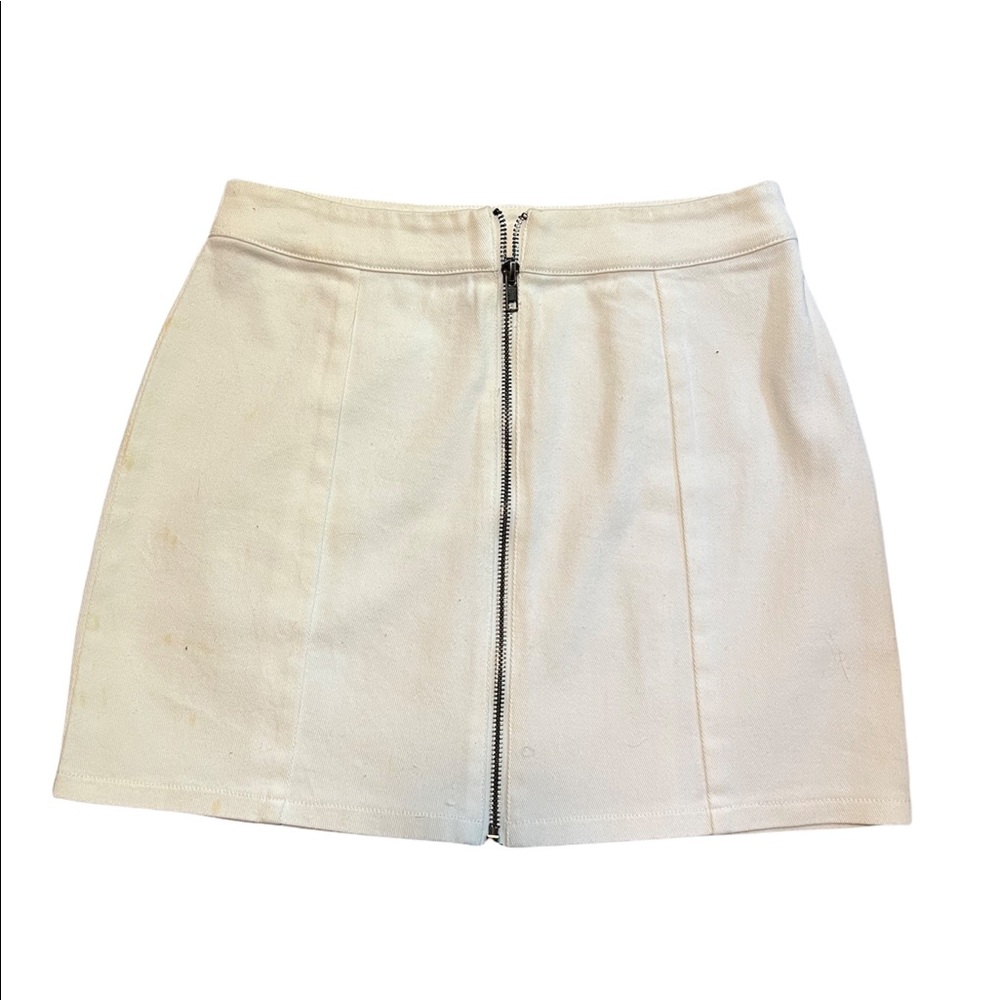 Zip up skirt